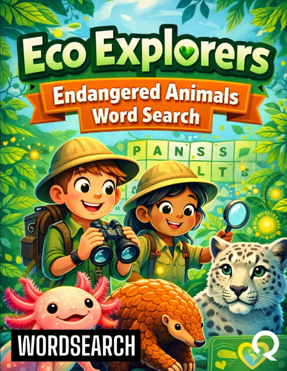 Eco Explorers: Endangered Animals Word Search