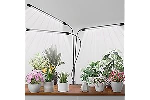 GoinTop LED Grow Light 6000K Full Spectrum Clip Lamp