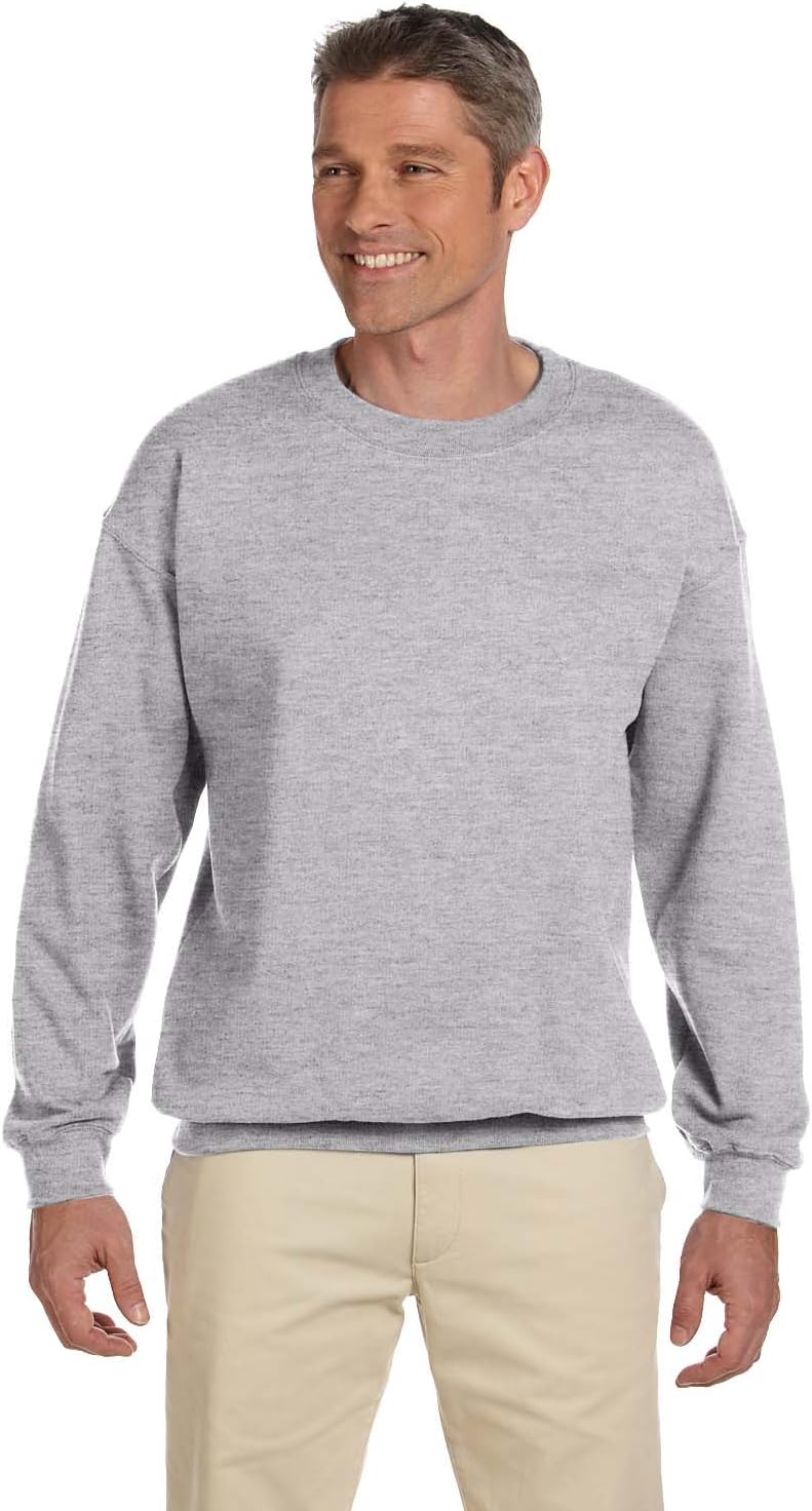 Gildan Men's Heavy Blend Crewneck Waistband Sweatshirt
