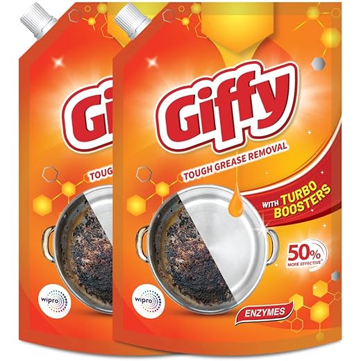Giffy Liquid Dishwash Gel 900ml