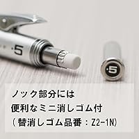 Vista 10 de Pentel Packaged Graph Gear 1000 - Lápiz de dibujo automático, 0.020 in, detalles grises, 1 lápiz (XPG1015)