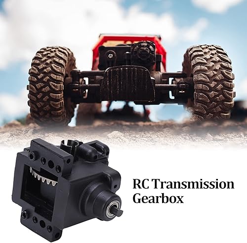 Miniatura 2 de Dilwe Caja de cambios RC, caja de engranajes RC Set completo de caja de engranajes de transmisión para HSP 110 Vehículo de coche de control remoto,