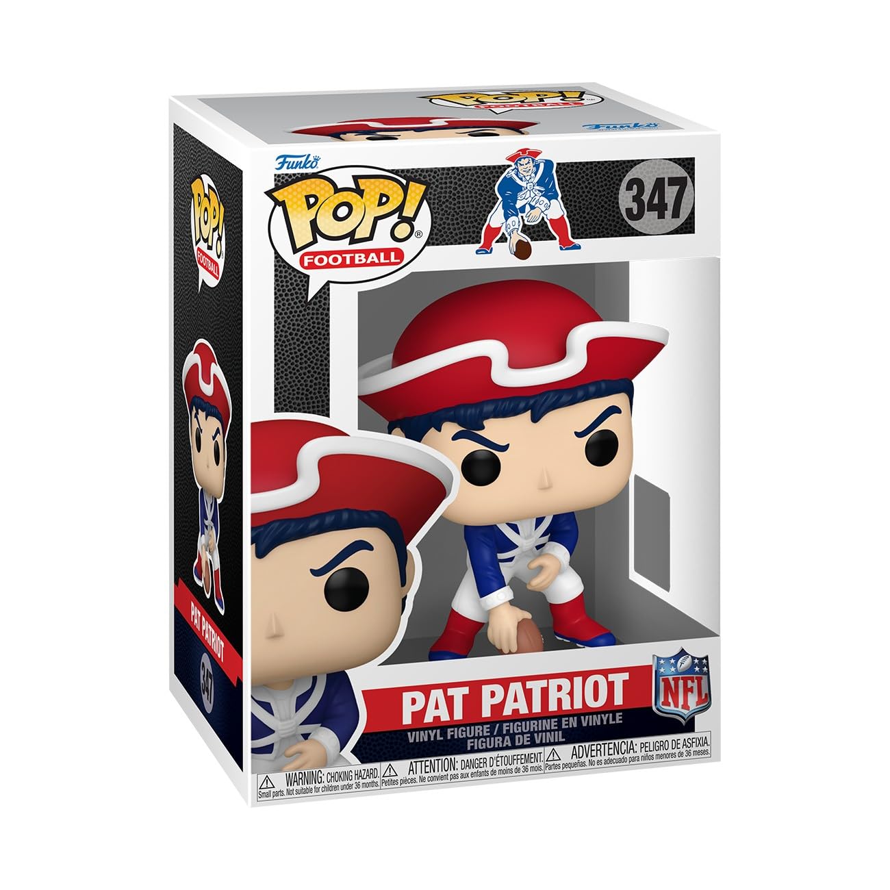 Amazon.com: Funko Pop! NFL Mascots: Patriots - Pat Patriot