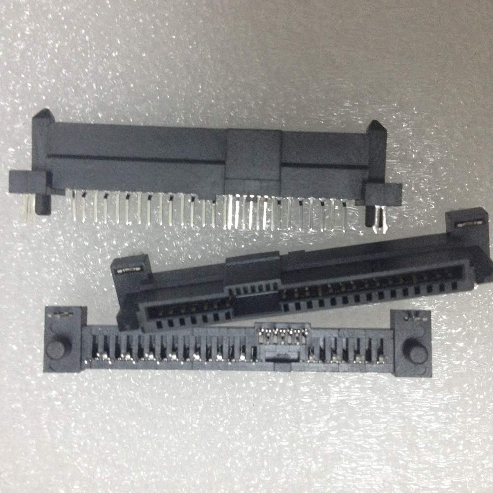 Gimax 10PCS SAS interface socket 29pin 7 + 7 + 15 DIP with positioning column