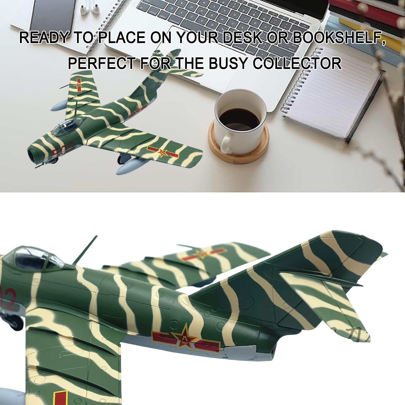 1:72 scala Cina MIG15 metallo pressofuso militare jet combattimento modello pronto display aereo vernice mimetica perfetta decorazione mensola scrivania principianti adulti collezionisti