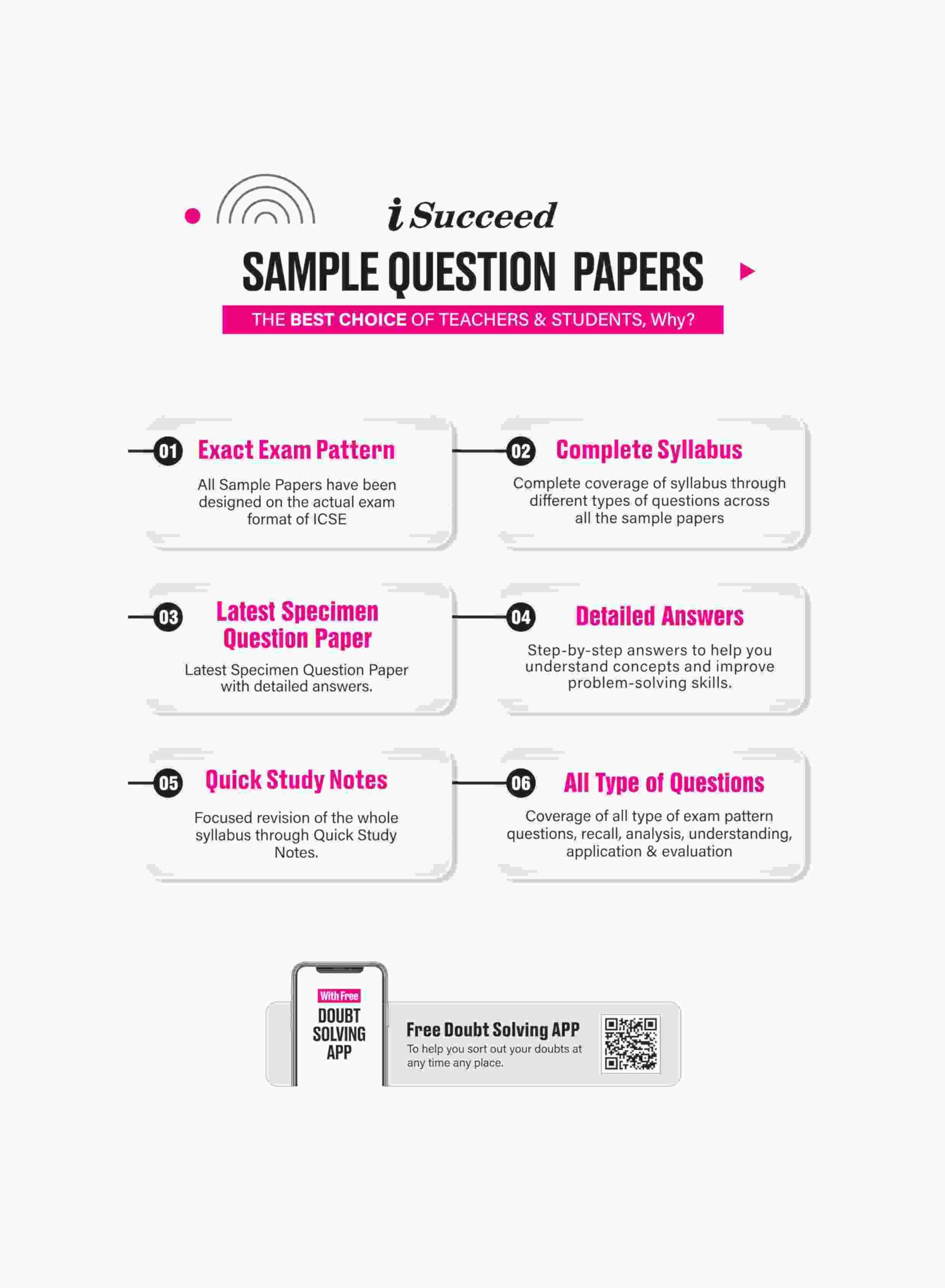 (OLD EDITION) Arihant i Succeed ICSE 10 Sample Papers Literature In English Class 10th for Exam 2025 1