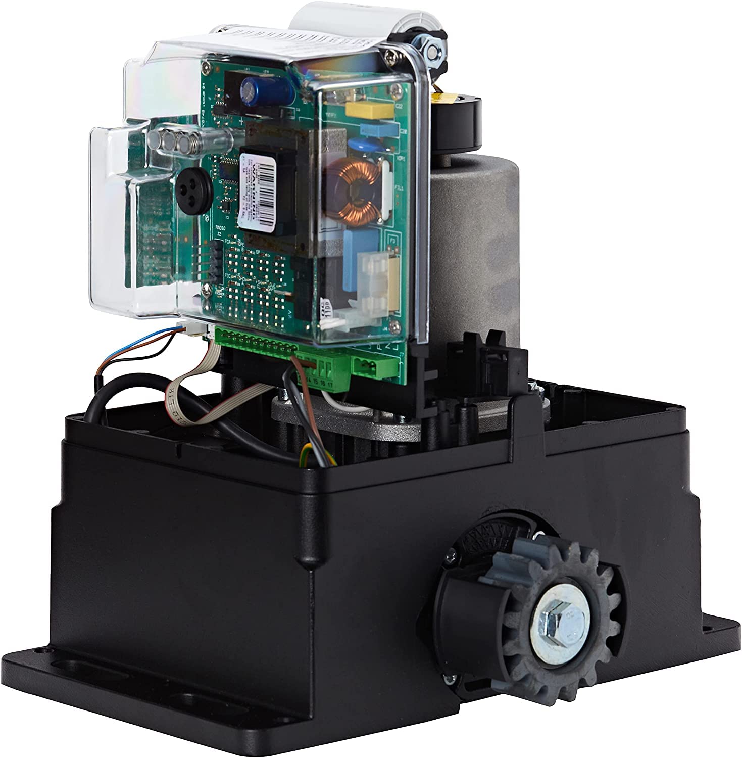 FAAC Delta 3 Kit Automazione Per Cancelli Scorrevoli con peso Max 900KG motore 230V - Scheda elettronica inclusa 1 coppia di fotocellule Safebeam, (L) x (P) x (H) 29.5 x 22.1 x 32.2 cm, 105630445