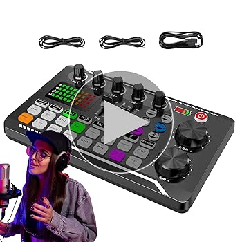Amazon | Dj ミキサー エフェクトとボイス チェンジャーを備えたライブ