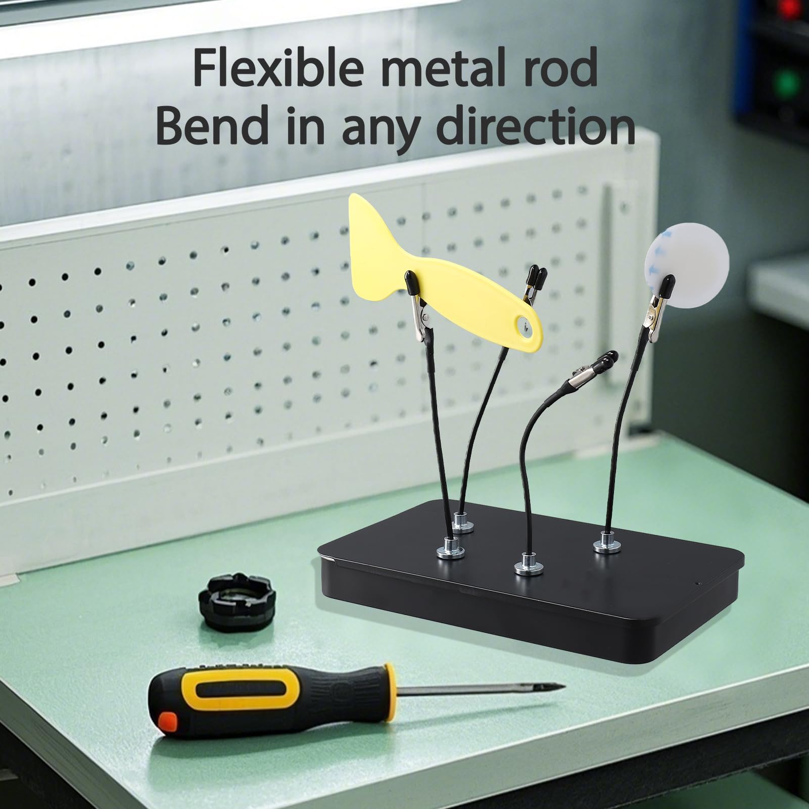 ABEST Smart Model Hobby Parts Holder Airbrush Paint Spray Gun Booth Ho - Freedom Stencils - Foto 2