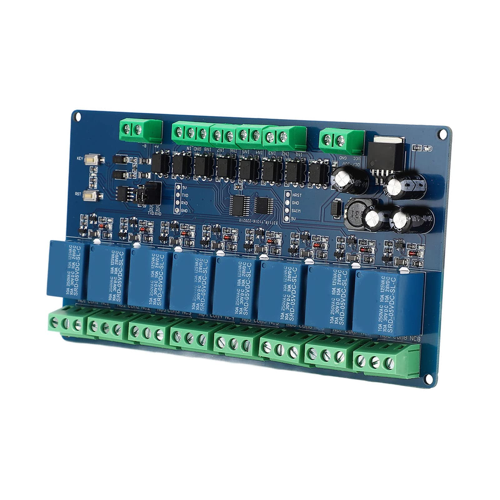 Multifunktionales DC 5V 12V 8 Kanal Infrarot Fernbedienungs Relaismodul Bidirektionalem Dual Trigger Zwei Wege Antriebs Ic Modul