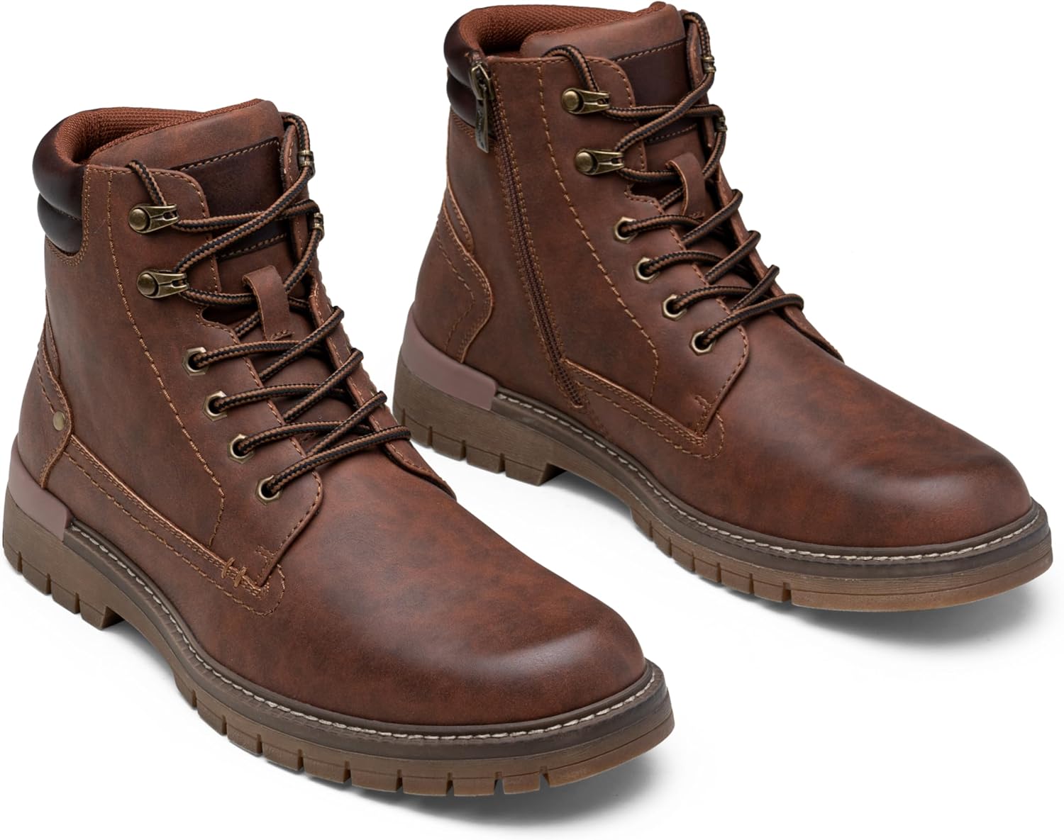 Jousen Mens Boots Fashion Casual Boot Hiking Zipper Chukka Boots for Men - Image 6