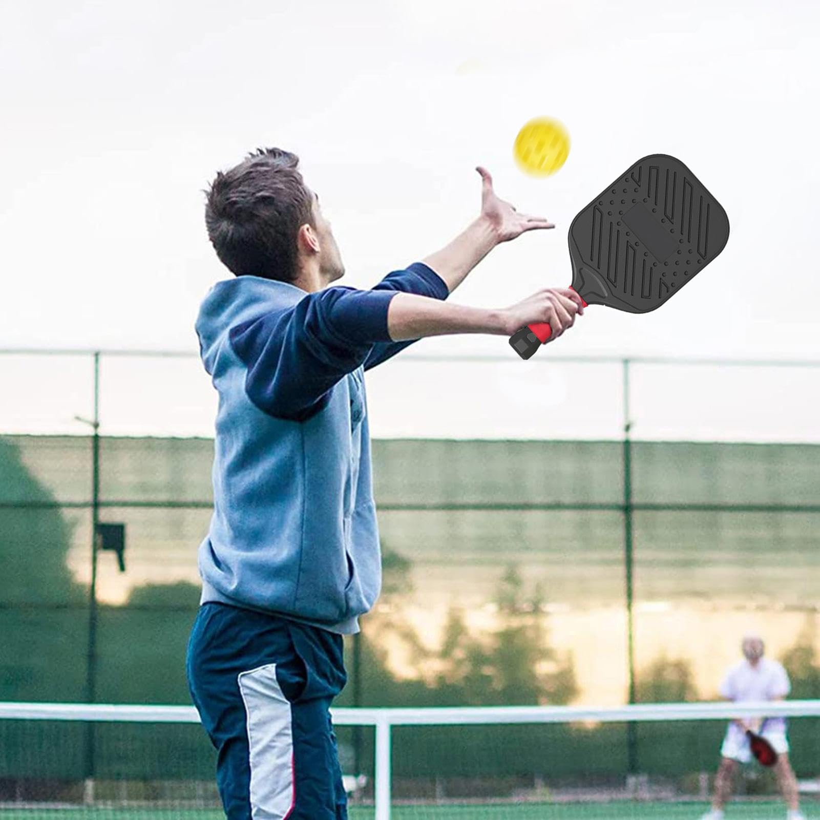 Generisch Pickle Balls - Palline da pesca per esterni, con 26 fori, per allenamento amatoriale, gara e club
