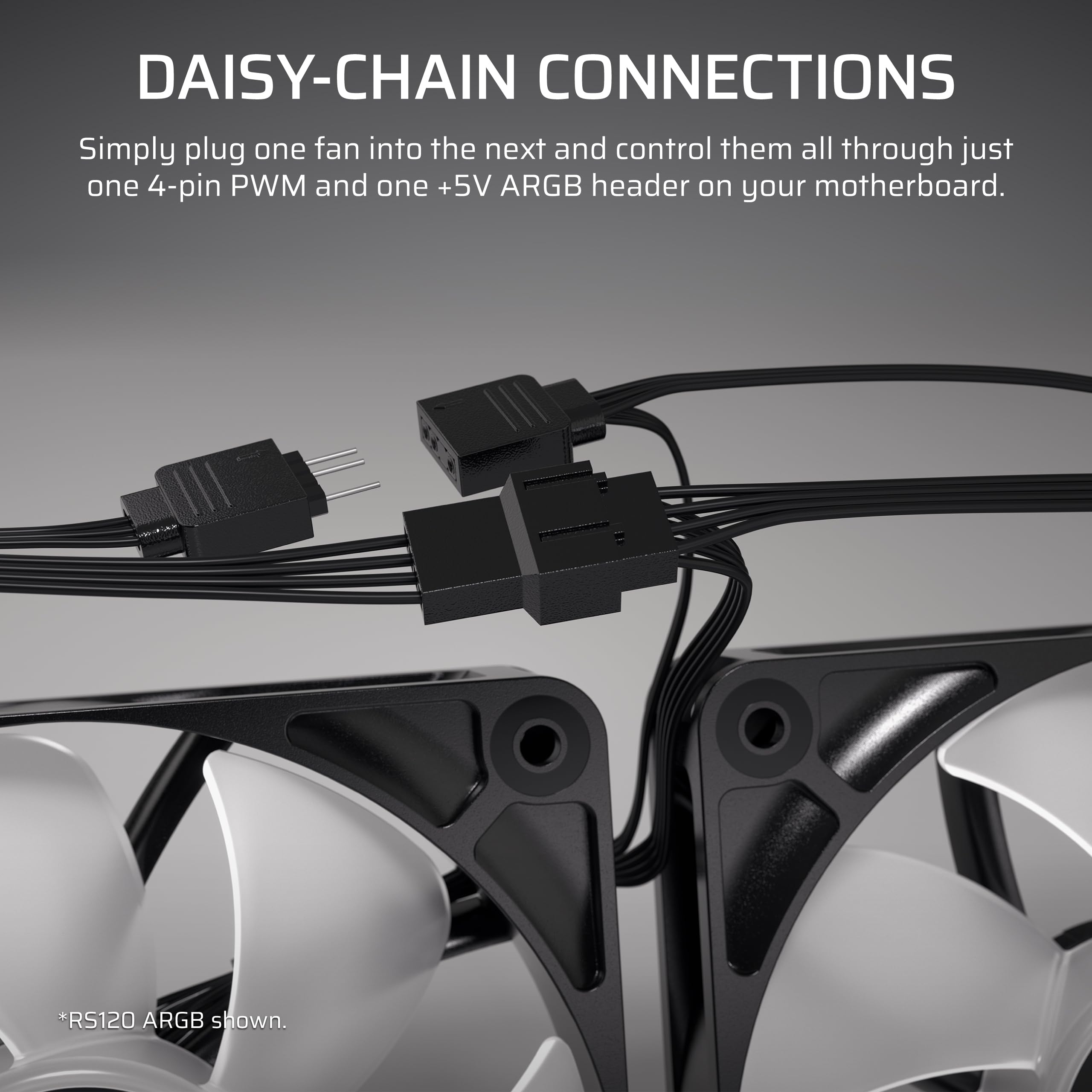Amazon.com: Corsair RS120-R ARGB 120mm PWM ARGB Reverse Fans