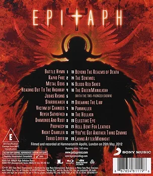 Amazon.com: Epitaph [Blu-ray] : Judas Priest: Movies & TV