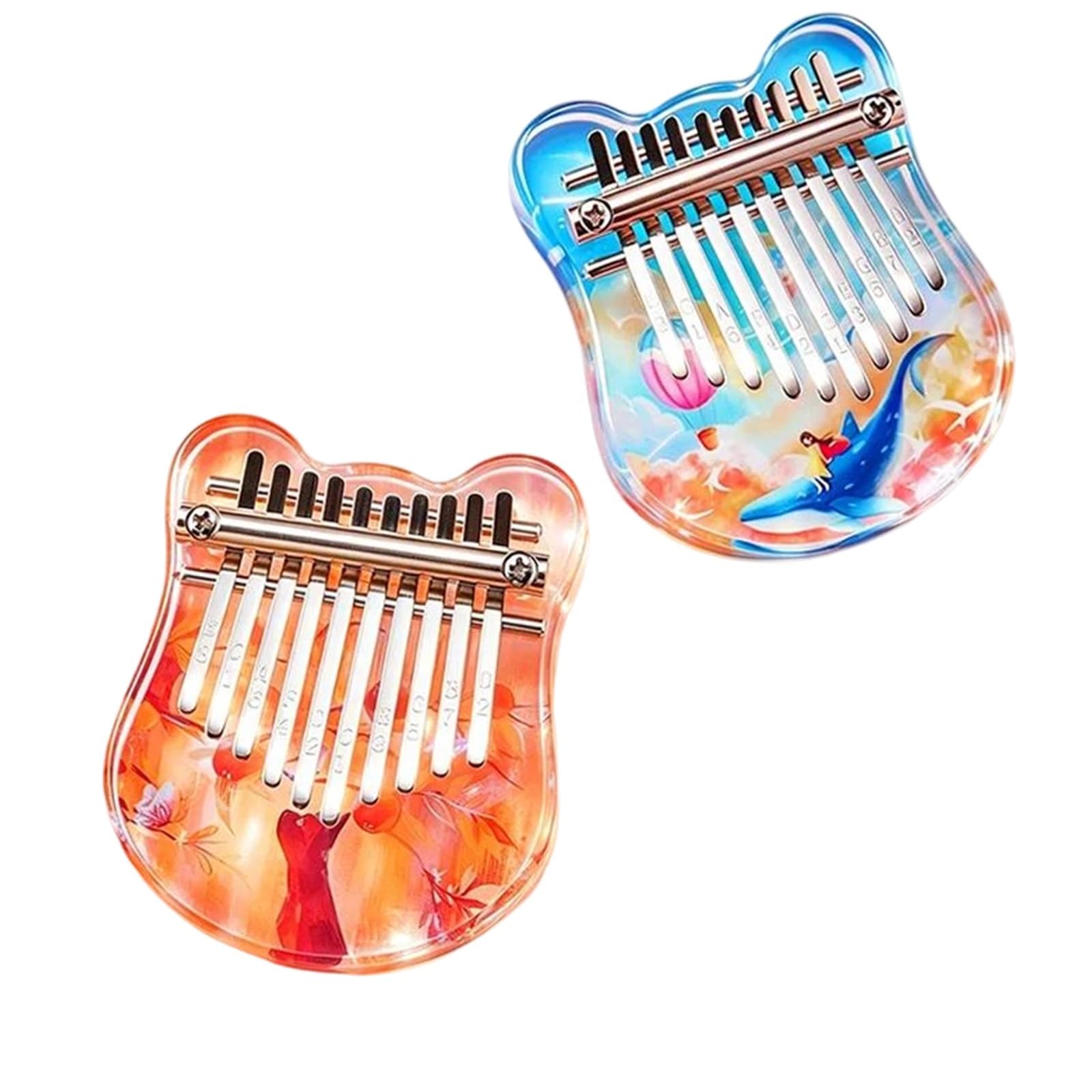 Solidna Kalimba Akrylowe Pianino Kciukowe Kalimba