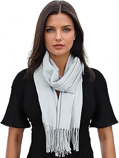 100% Pashmina Scarf for Women - Premium Womens Scarves - Gift Boxed - Sh...