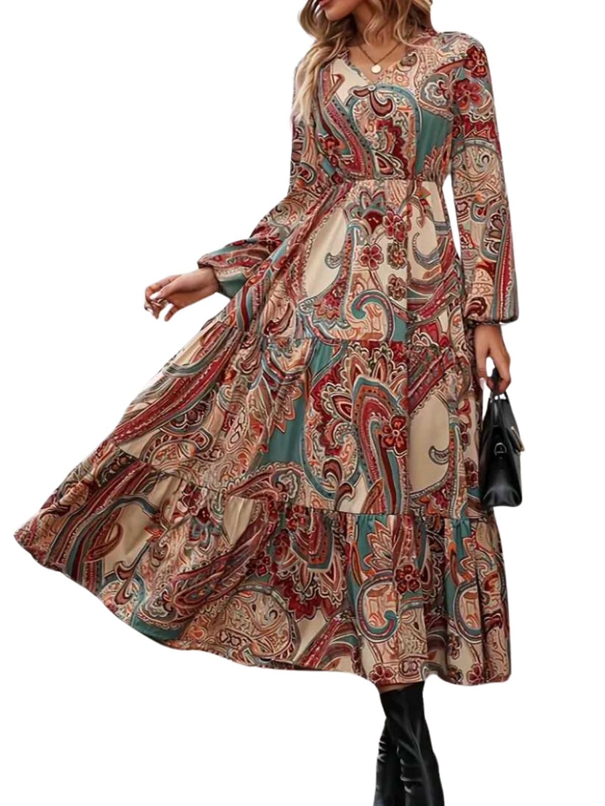 Greciilooks Dress For Women Stylish | One Piece Dress For Women Long | Women Dress | Jumpsuit | Maxi Dress (In, Alpha, M, Green)