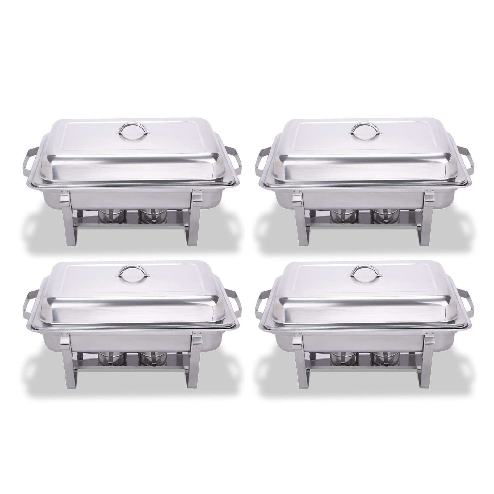 Olympia Silver S299 Milan Chafing Dish Special Offer, Gn 1/1, 9 L