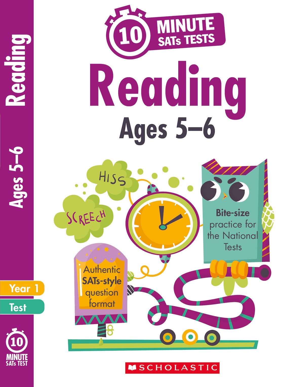 READING 10 MINUTE SATS TESTS AGE 5-6 YEAR 1 KS1 NEW BOOK