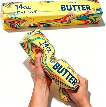 Big Butter Squishy, 14oz Giant Squishies Butter Jumbo Slow Rising Squeeze
