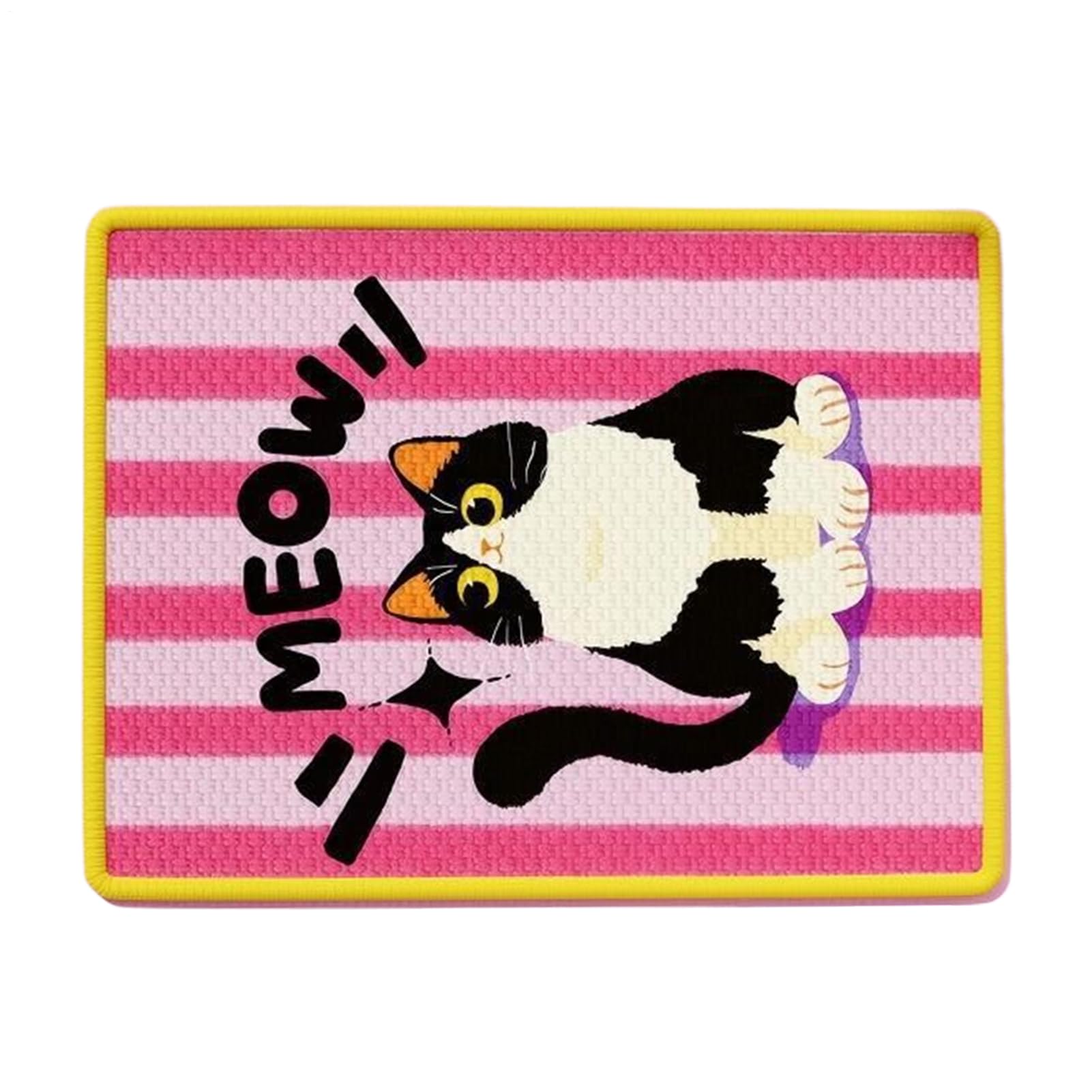 Alfombrilla adhesiva para gatos con protector de alfombra reutilizable resistente a arañazos