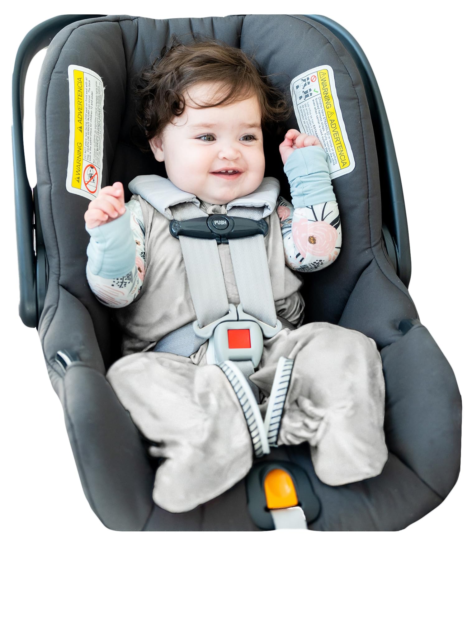 Buckle Me Baby Coats Sleep Sack Car Seat Blanket Car Seat to Crib Baby Wearable Blanket for Easy