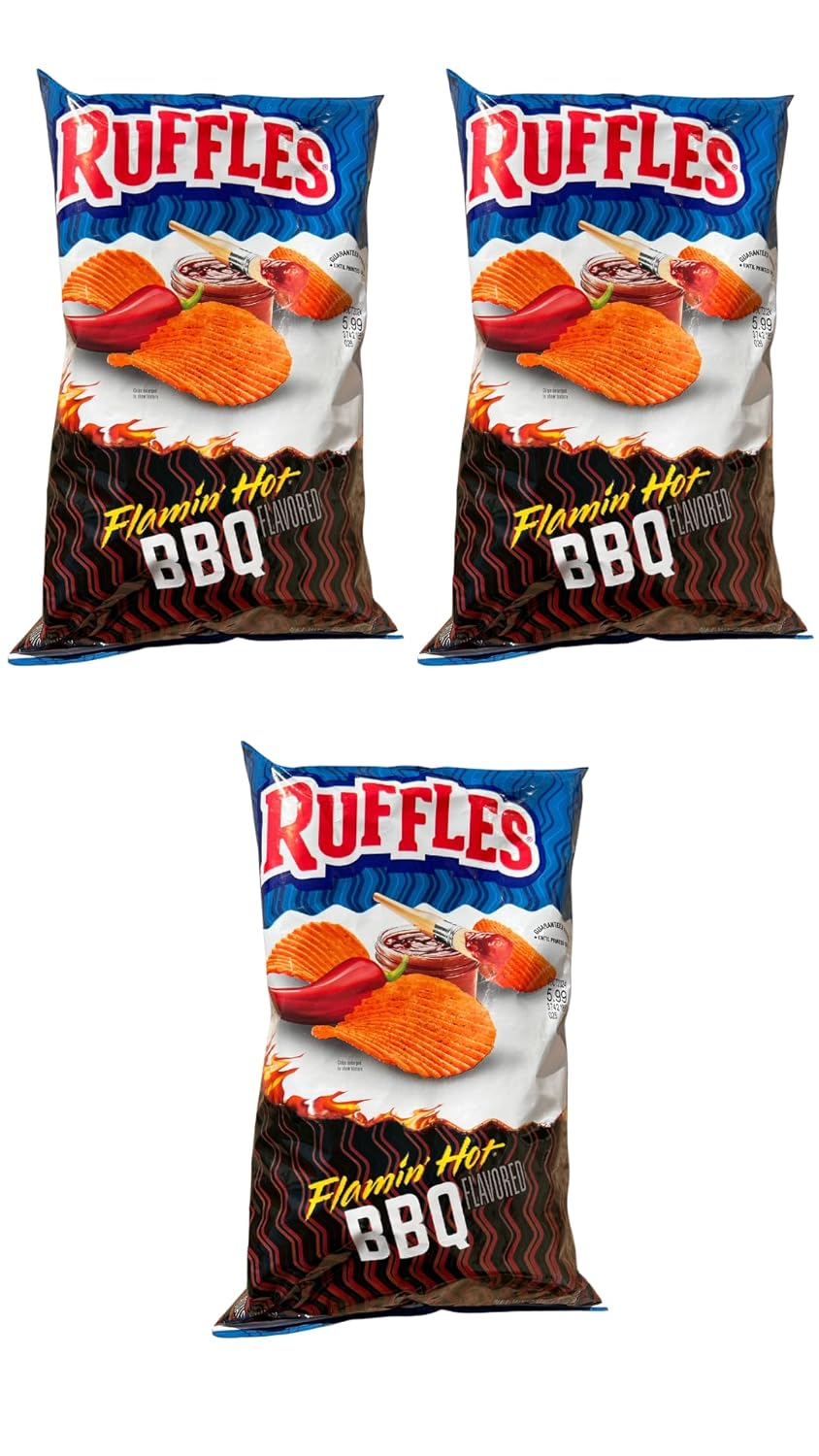 Ruffles Flamin' Hot BBQ, oz Pack of Nigeria Ubuy