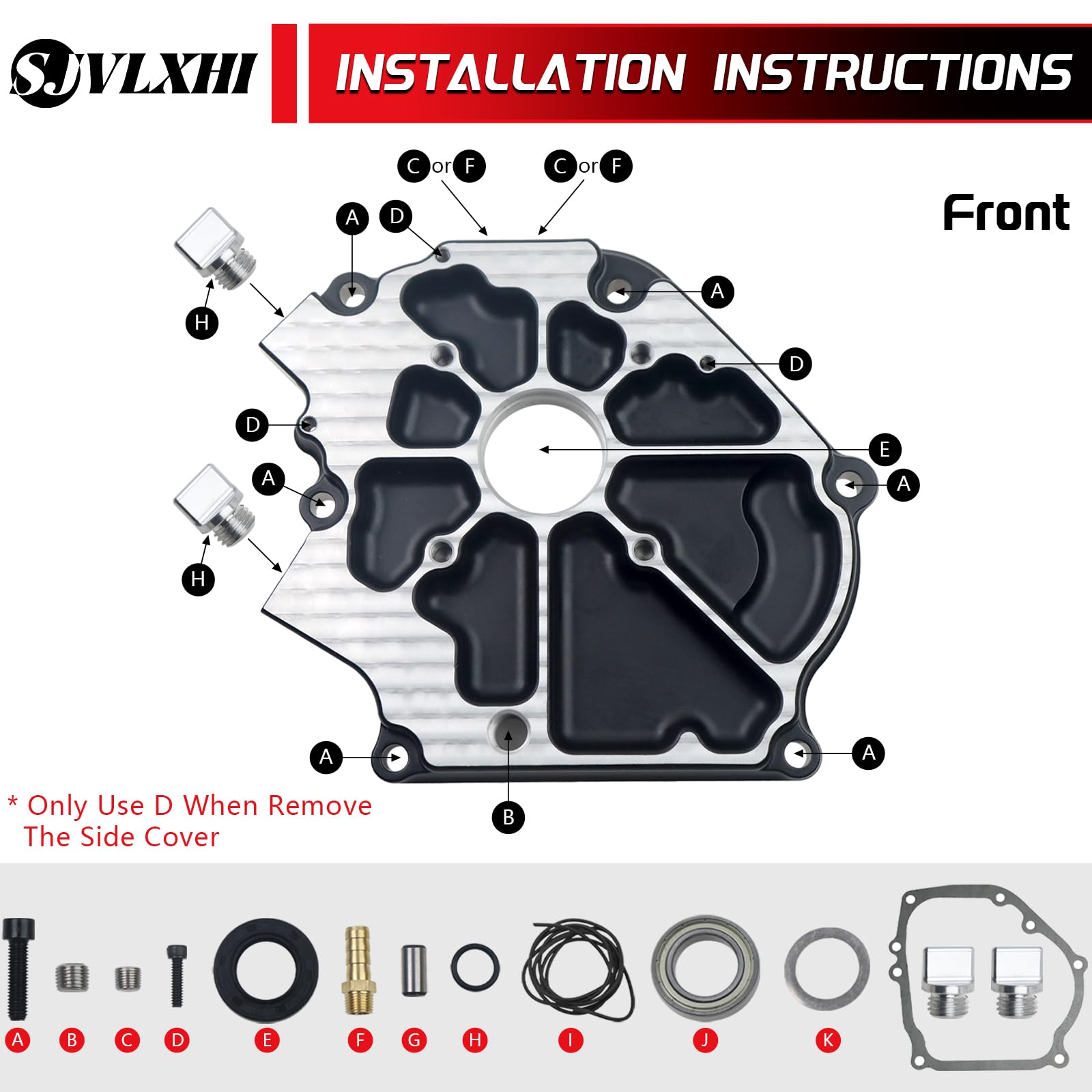 Inner Depravity Parts 1＆2 世界111枚限定 グロ ゴア Amazon.com: SJVLXHI Dual Bearing Die-casting Sidecover For GX200