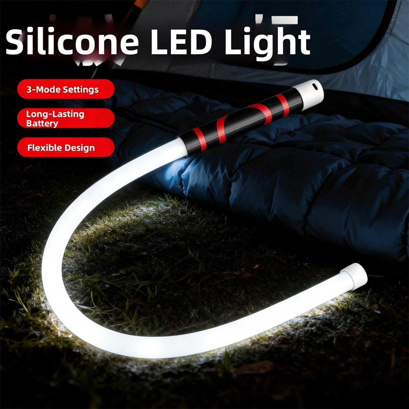 Torcia a LED flessibile a bastone lungo flessibile ad alto flusso luminoso