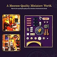 Vista 5 de Steampunk Memory Magic Shop Iluminación Juego de Construcción de Ladrillos, 2056 Piezas Juego Modular de Construcción de la Colección Custodios