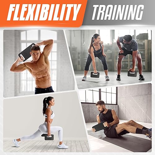 Miniatura 5 de Yes4All Cast Iron Rucking Weight for Backpack, Training Weight Plate with Ergonomic Rounded Handle, Protective Glossy Finish for Weighted Walking,