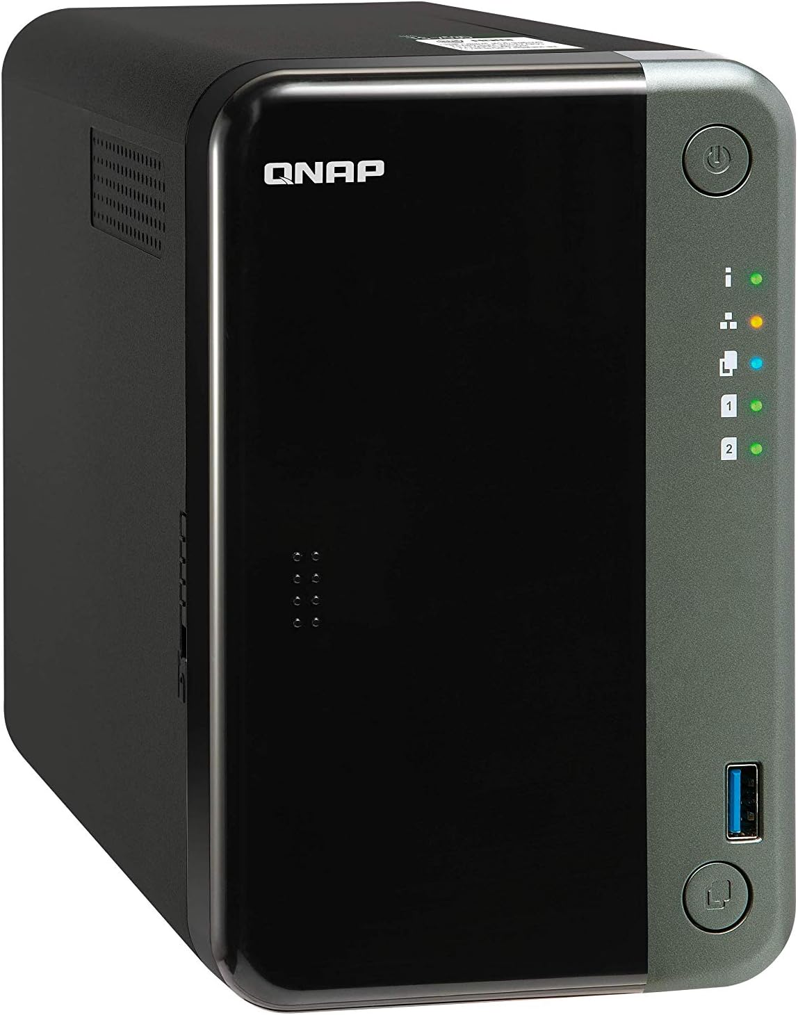 QNAP TS-253D-4G 2 Bay NAS for Professionals with Intel® Celeron® J4125 CPU and Two 2.5GbE Ports