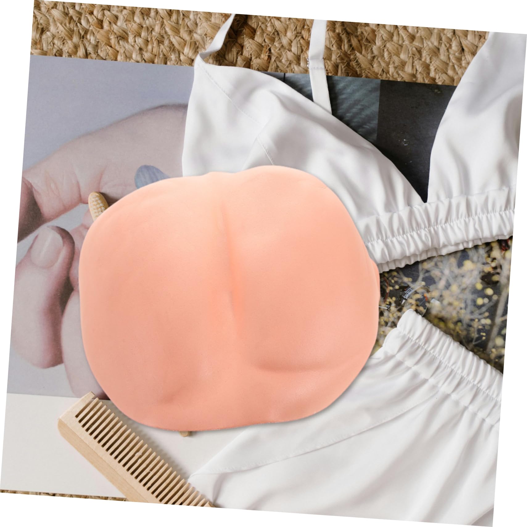 Toyvian Fake Buttocks Prank Prop Hilarious Costume Accessory for Halloween Parties Fun Faux Bum Pad for Cosplay Gatherings - Image 4