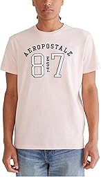 AEROPOSTALE Men's Arch Logo Short Sleeve Tee