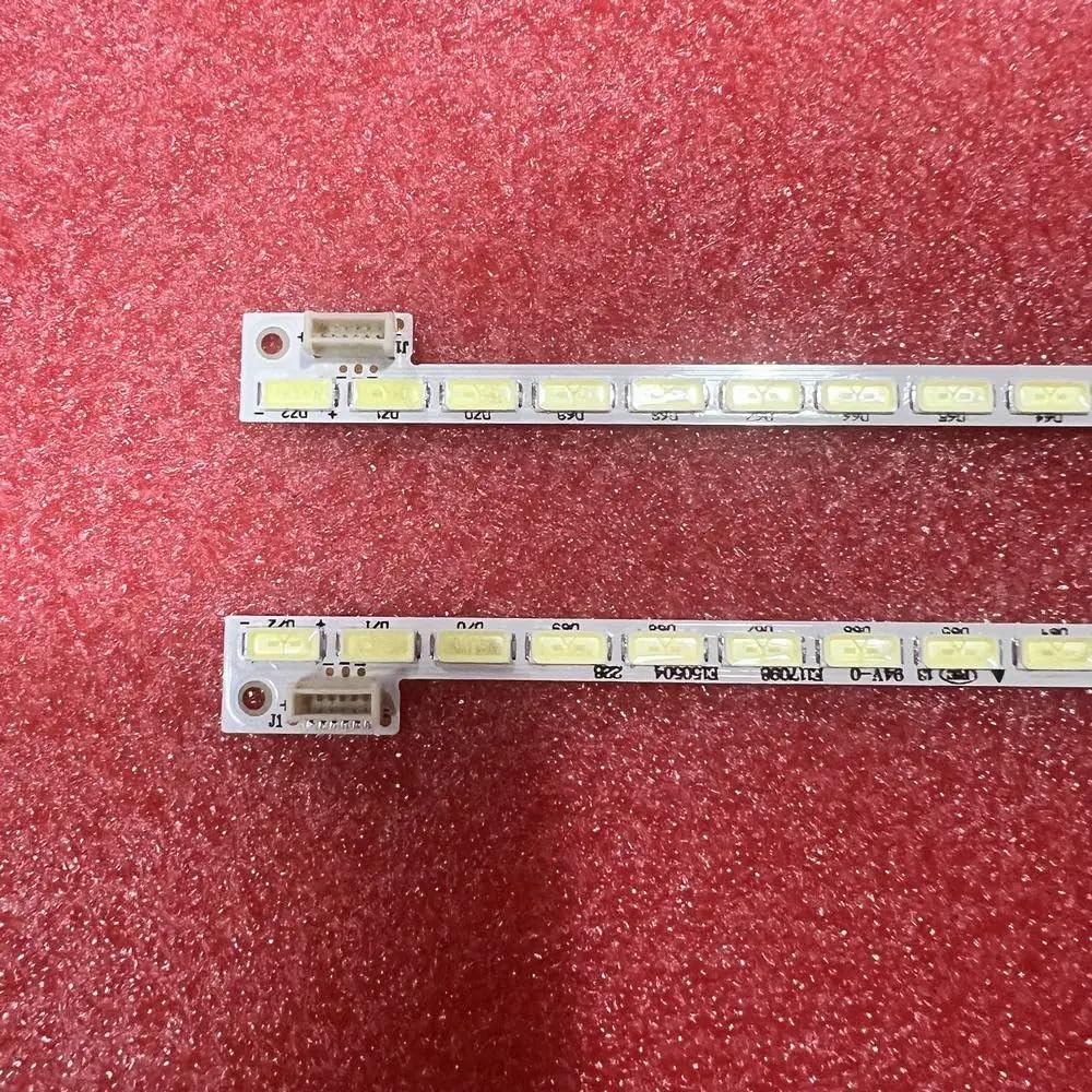Tira Luminosa Tv Juego 2 Tiras Led Retroiluminación Para LE55T516 T550HVD02.3 55PFL5907 55PFL5820/T3 74.55T02.001-3-DX1 T550HVN01.1