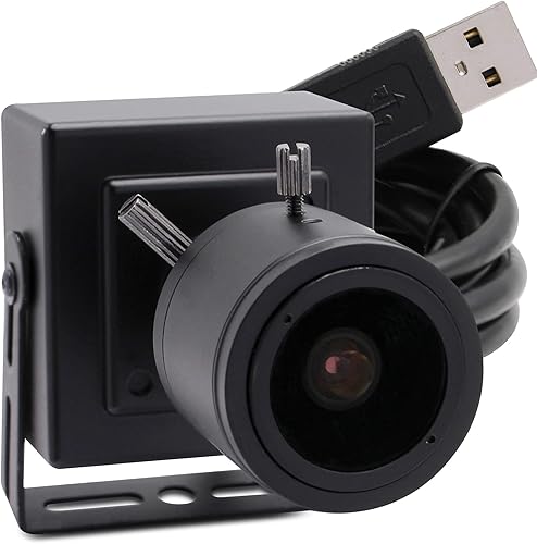 Miniatura 27 de SVPRO Cámara web USB 1080P con lente ojo de pez 180, cámara de poca luz de 2MP con sensor Sony IMX323, carcasa de aluminio, H.264 Lente ojo de pez