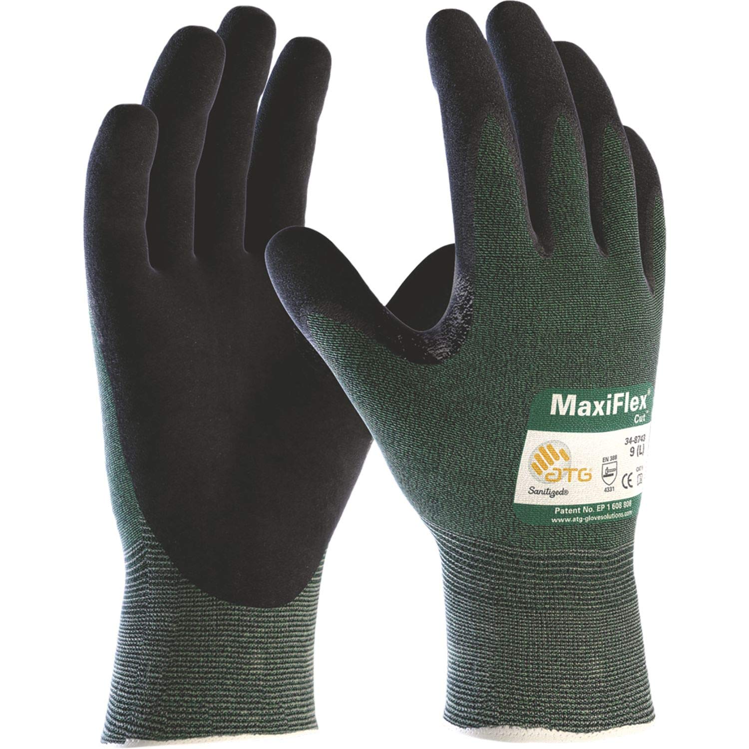 Guante protector Maxiflex Cut EN 388 ATG 133049 Clase II Talla 9
