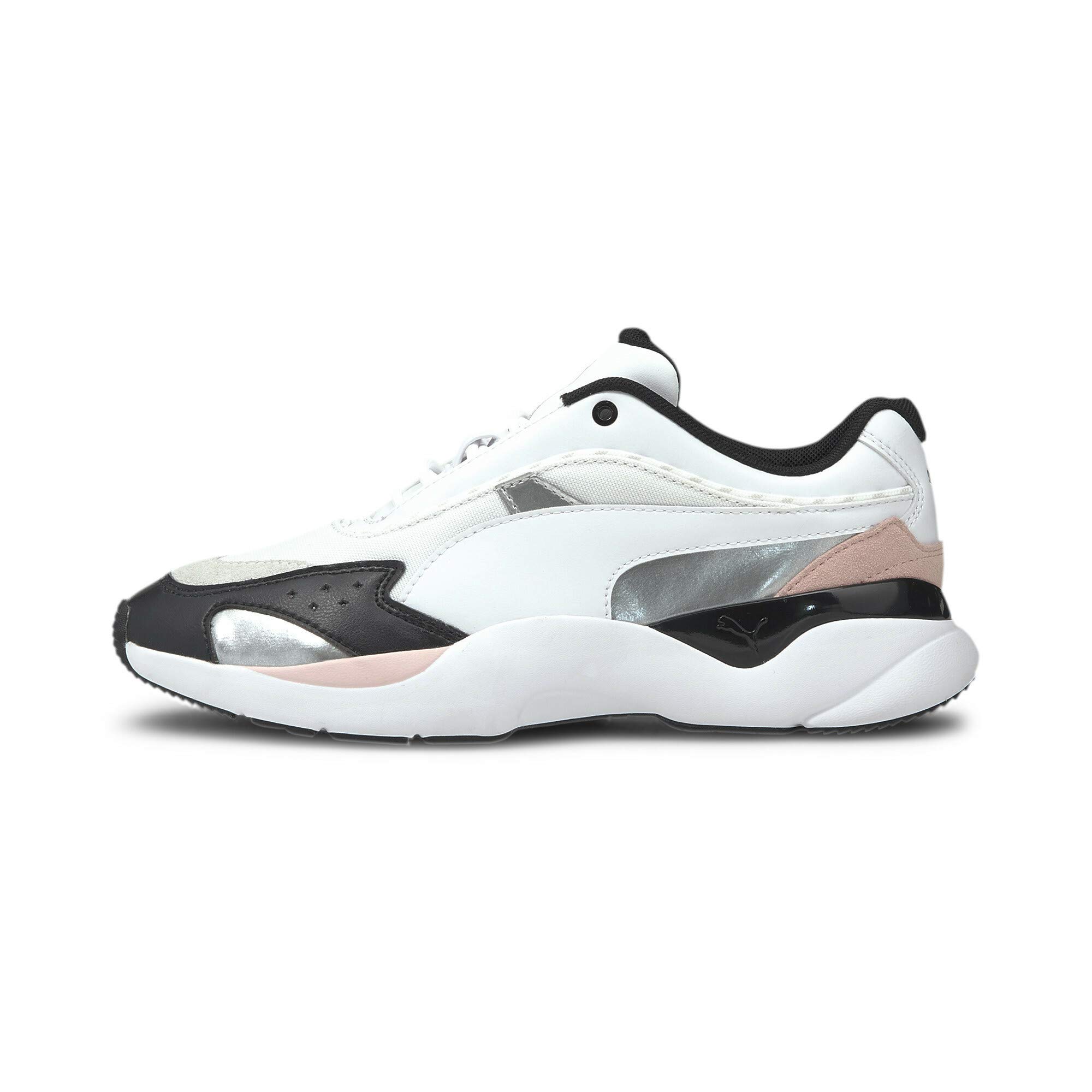 PUMA Lia FS Womens CMEVA Shoes White Black Sneaker (37344101) (B081NZJNMY) Amazon Price History, Amazon Price Tracker