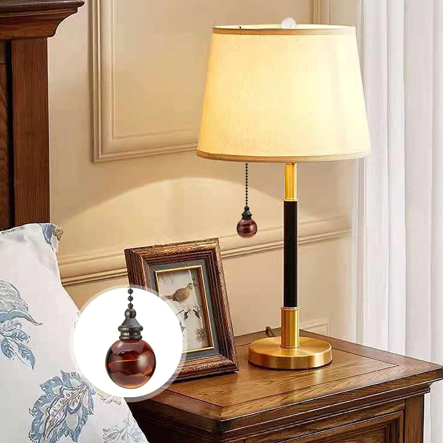 Ceiling Fan Chain Pulls Crystal Ball Pull Chains For Ceiling Fans And Lights