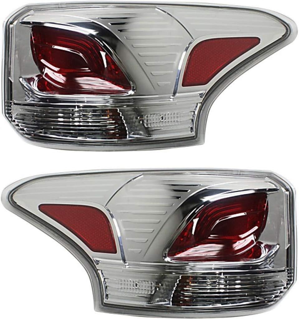CarLights360 For Mitsubishi Outlander Tail Light 2014 2015 Driver Side DOT Certified For MI2800135 | 8330A805