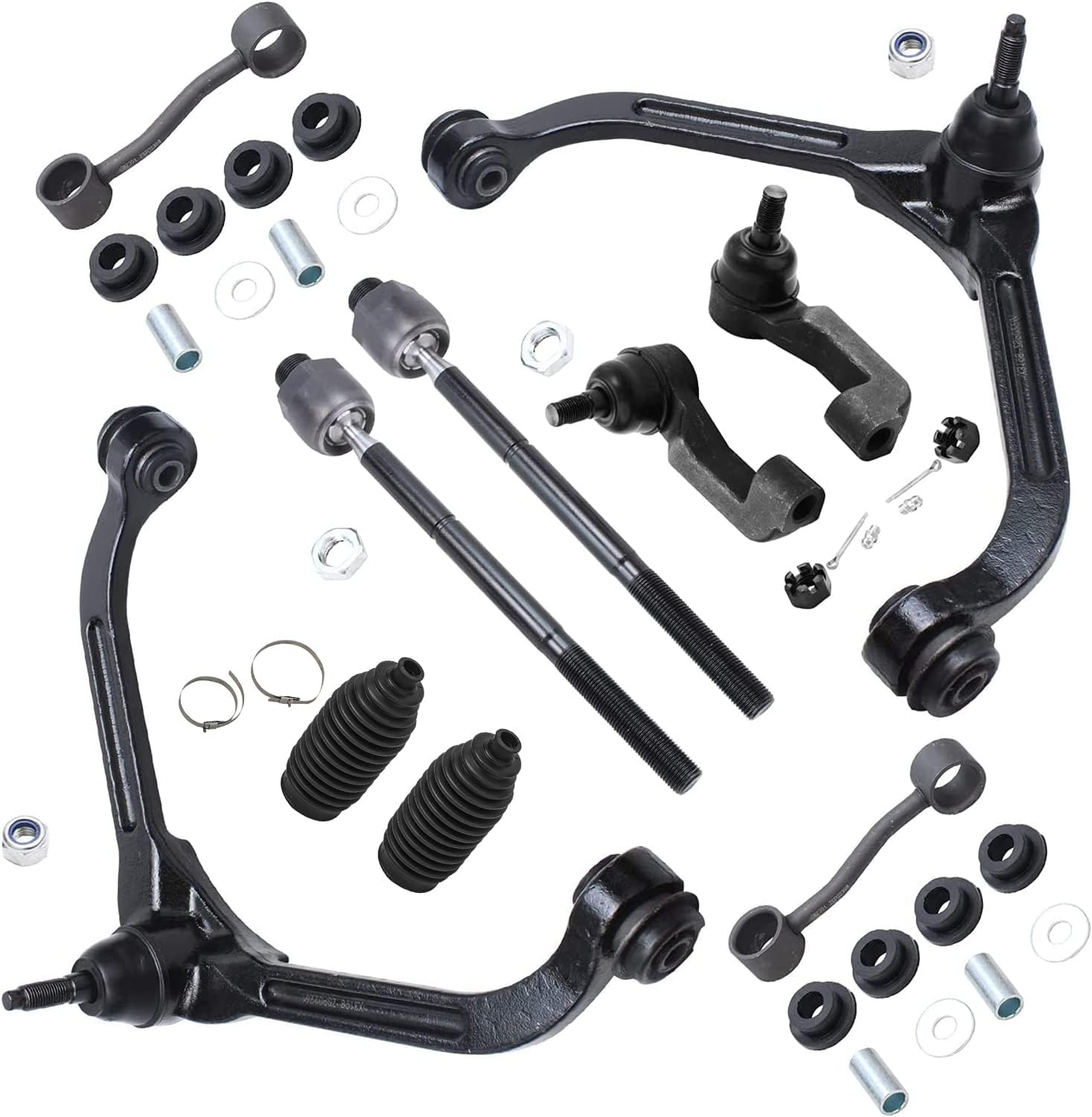 Detroit Axle Front End 10pc Suspension Kit for 20022005
