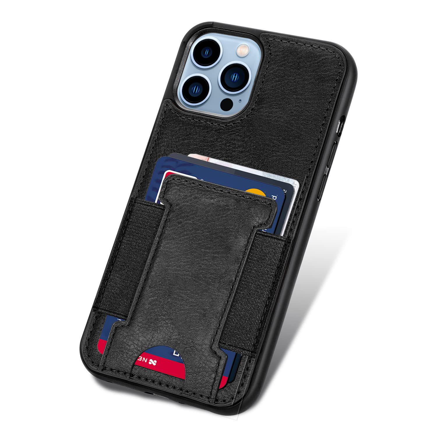 Anhong Slim Wallet Case Compatible With Iphone 13 Pro