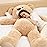 Toys Studio Ultra Soft Teddy Bear 51 inch Giant Stuffed Animal Large Stuffed Bear Plush Toy for Girls Girlfriend Gifts Christmas Kids Birthday Valentine\'s Day