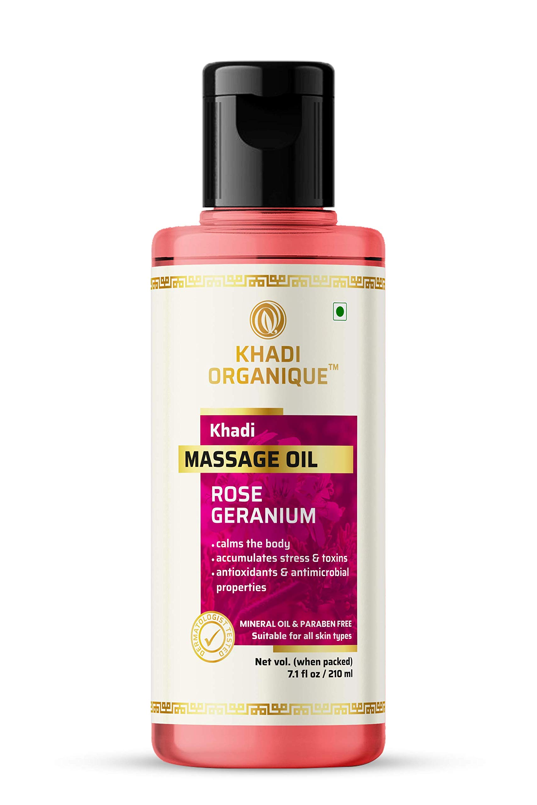 Herbal Rose Geranium Massage Oil