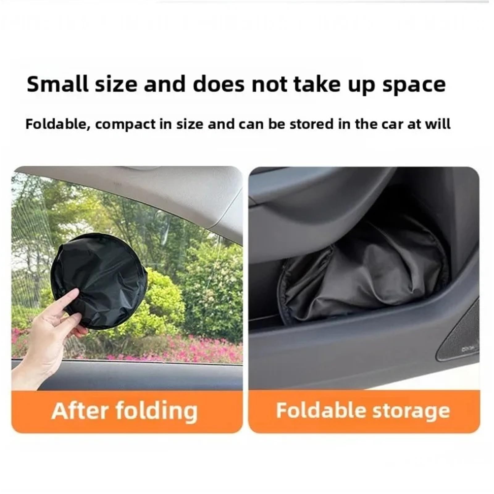 Parasol Electrostático para Ventanas Laterales De Coche, Cubierta para Ventana, Protección UV Parasol para Parabrisas