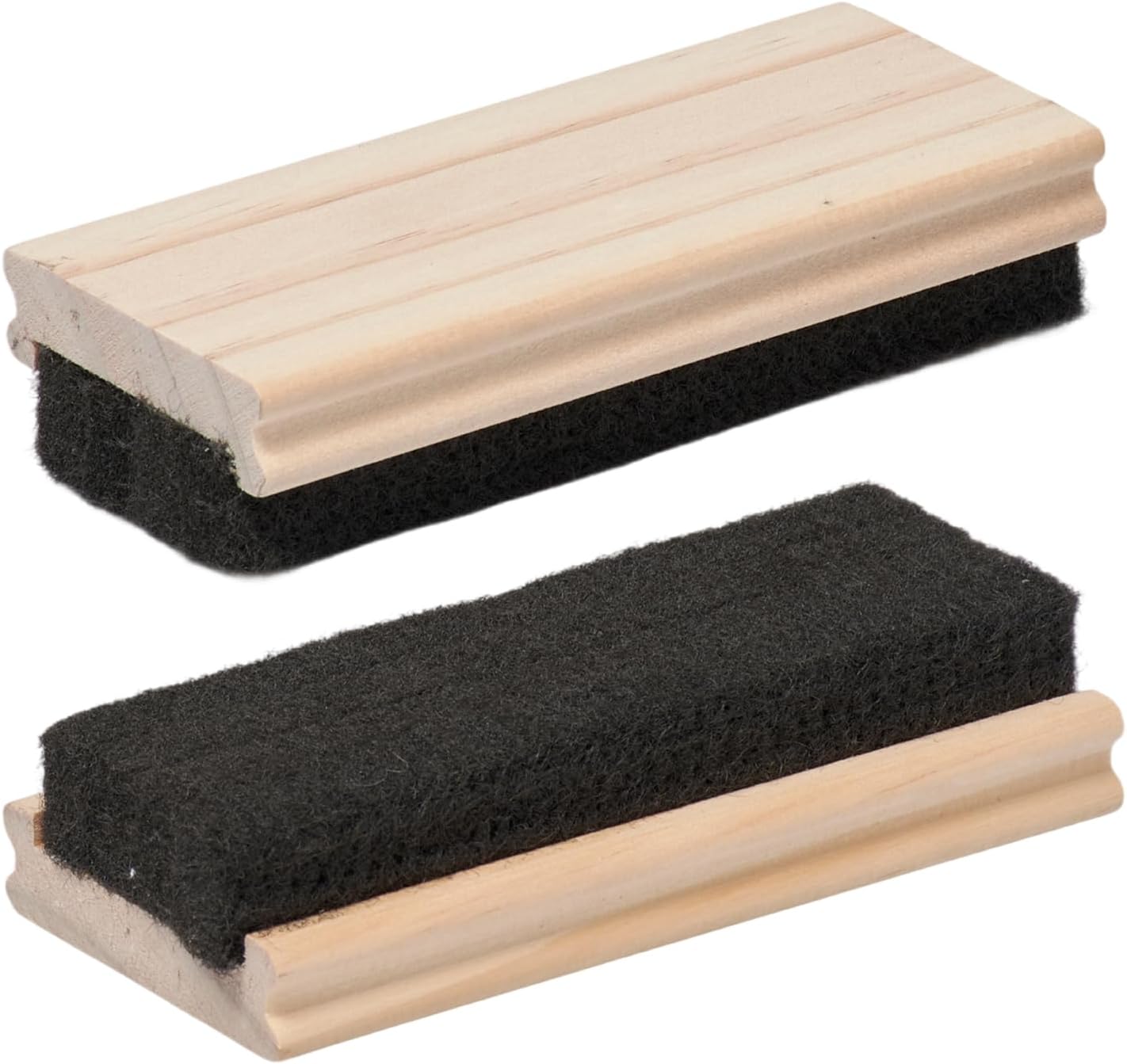 kedudes Traditional Chalkboard Eraser, All Felt 6 Inch Premium Quality Chalk Eraser, Set of 2 (2 Pack)