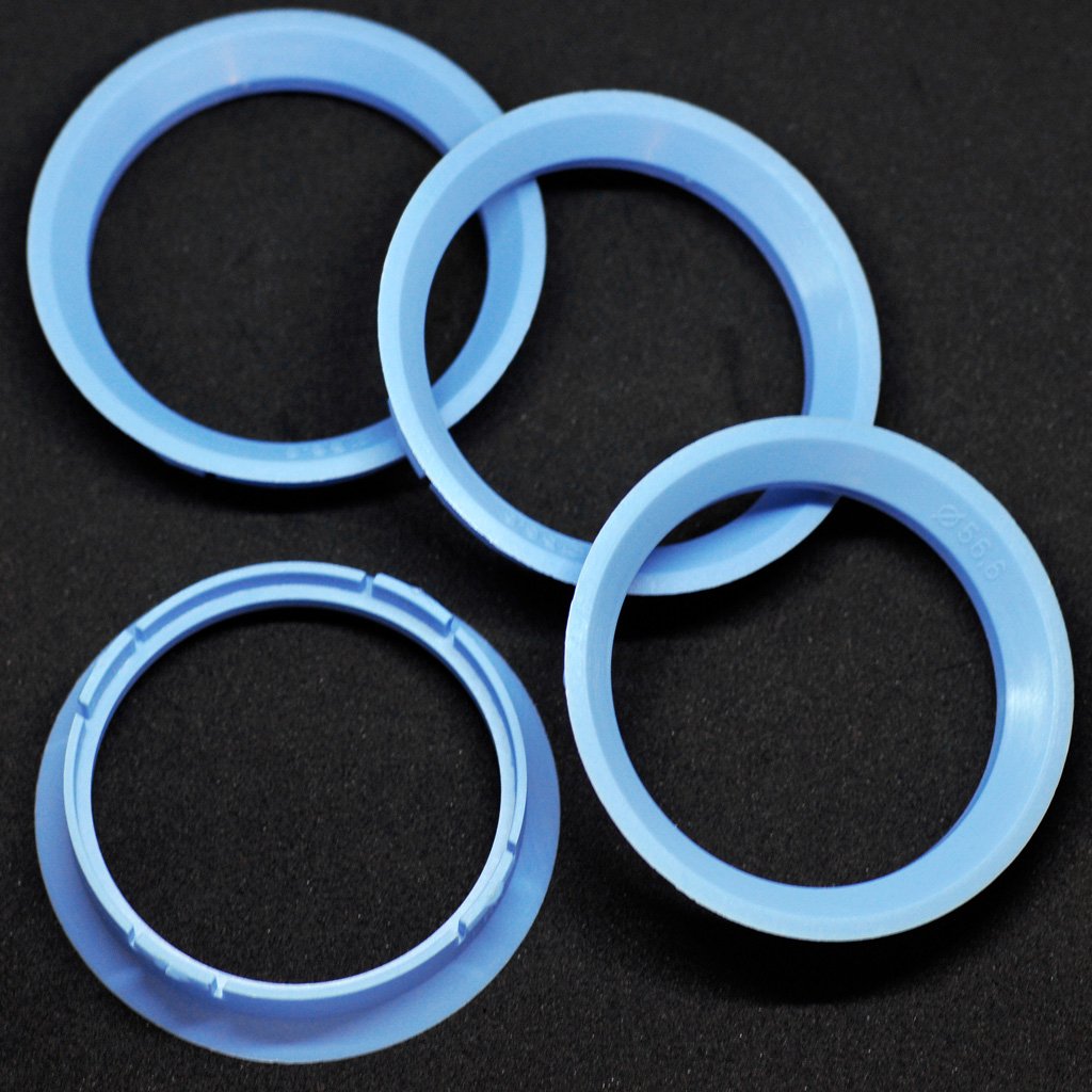 Anneaux De Centrage 70.1-57.1mm - Lot De 4 Pour Jantes AEZ, Dezent, Dotz