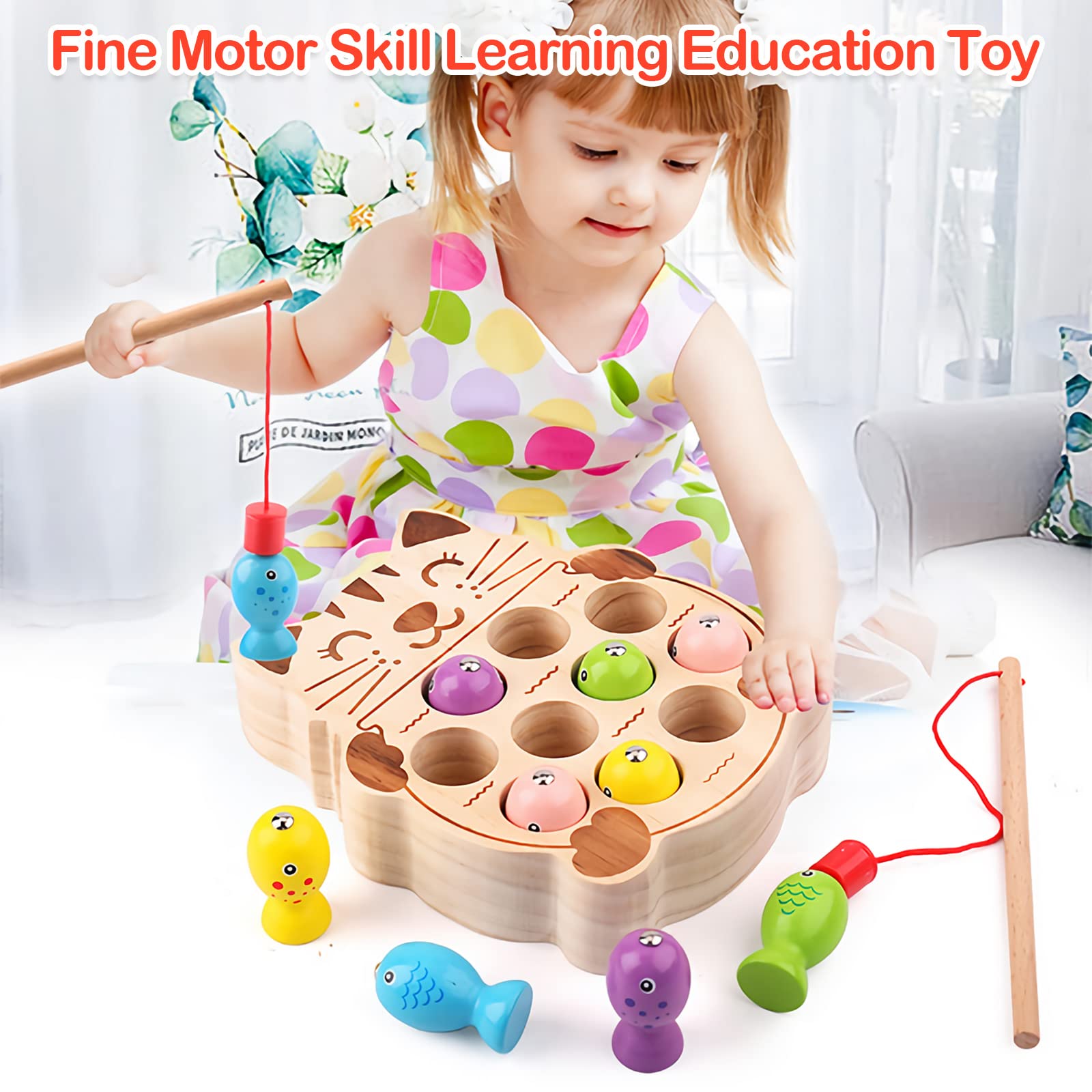 FAOKZE Labyrinthe Magnetique,Jouets Montessori,Jeux éducatifs