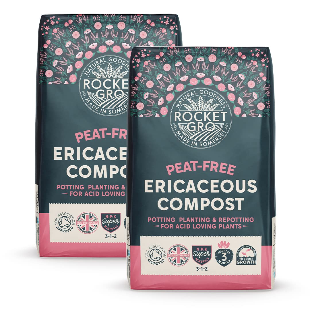 Buy Ericaceous Compost PeatFree 2x 50L Natural & Bioactive NPK Rich