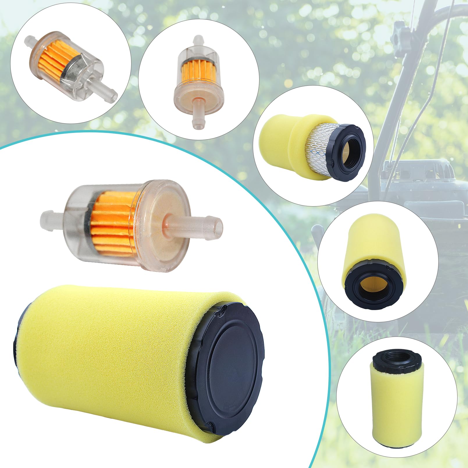 793569 Filtro Aria per 793569 793685 Compatibile con John Deere GY21055 MIU11511